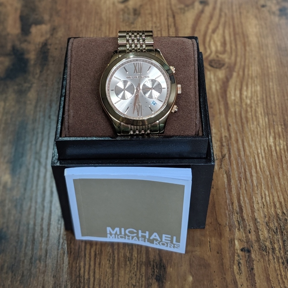 Rose Gold Michael Kors Watch
